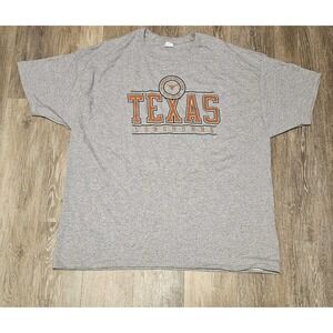 Texas Longhorns Mens 2XL Gray Graphic Tee University of Texas Shirt. NWOT